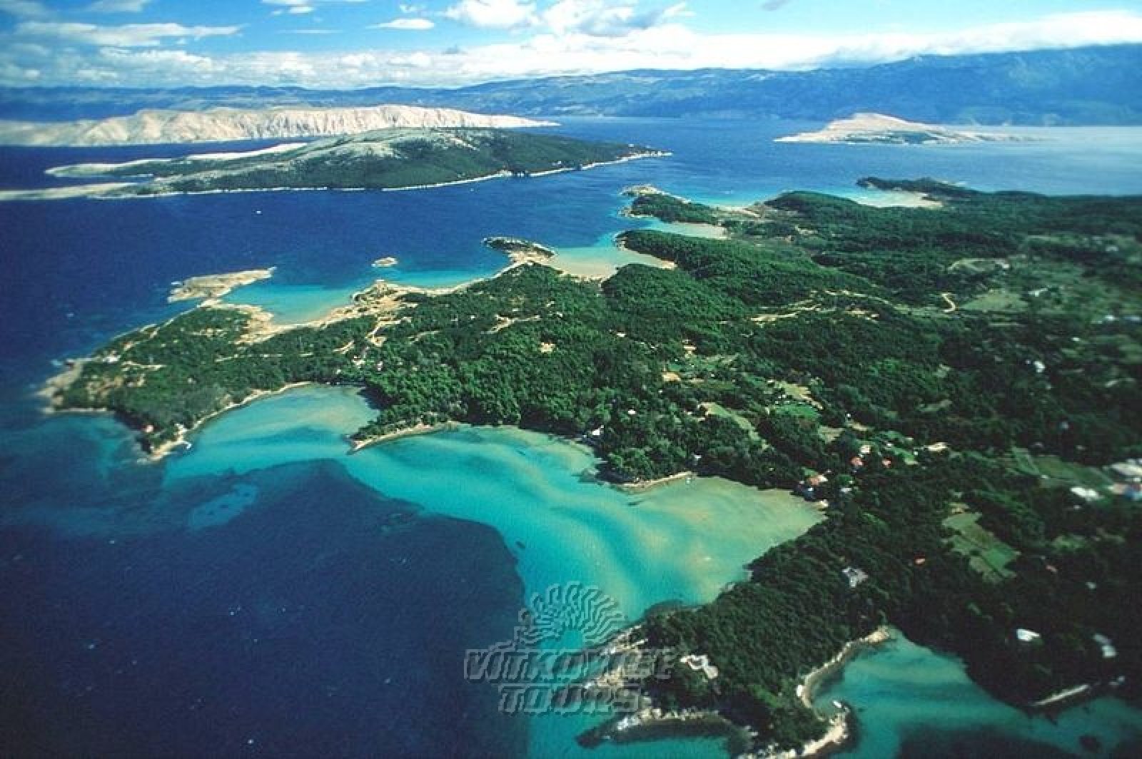 Ostrov Rab v Chorvátsku - najkrajšia dovolenka v lete 2020