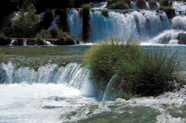 Řeka Krka - perla severní Dalmácie