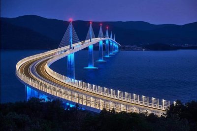 Slavnostní otevření Pelješackého mostu
