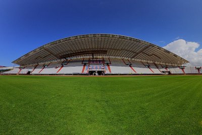 Fotbaloví fanoušci mohou navštívit stadion Poljud klubu Hajduk Split