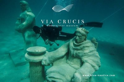 Nová atrakce pro potápěče: podmořská "Křížová cesta" u Trogiru
